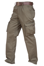 Брюки Бабек Резинка Хаки 100% хлопок