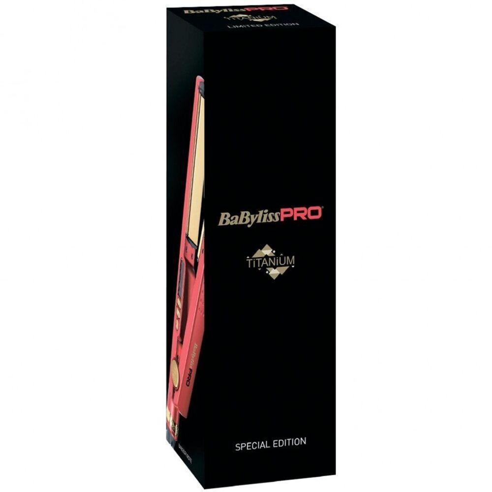 Профессиональный выпрямитель для волос BaByliss PRO Titanium Ionic Special Edition Red BAB3091RDTE - 6