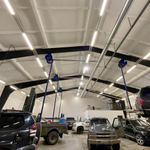 Светильник линейный (для 2х LED-ламп 18Вт T8 G13) 1240x118x40mm IP40 Feron 41223