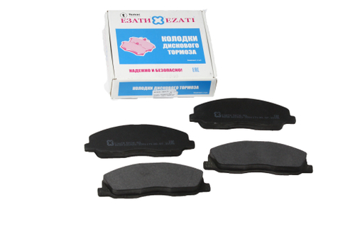 Колодка дискового тормоза а/м ГАЗель NEXT (к-т 4 шт.) ЕзАТИ