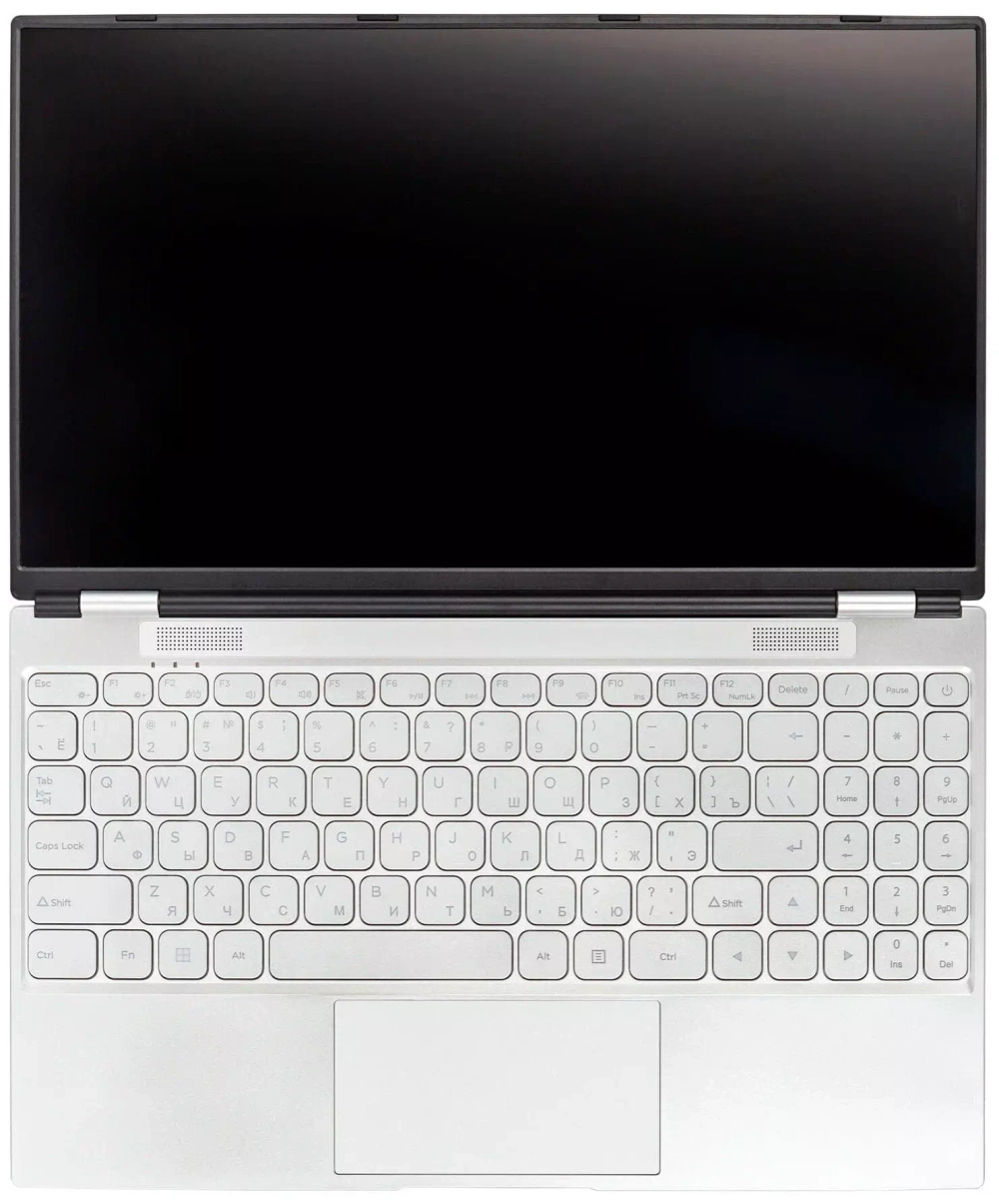 Ноутбук 15,6" Hiper WorkBook N1567RH Core i3 10110U/8Gb/256Gb SSD/15.6" FullHD/DOS Серебристый (TY410AXD)