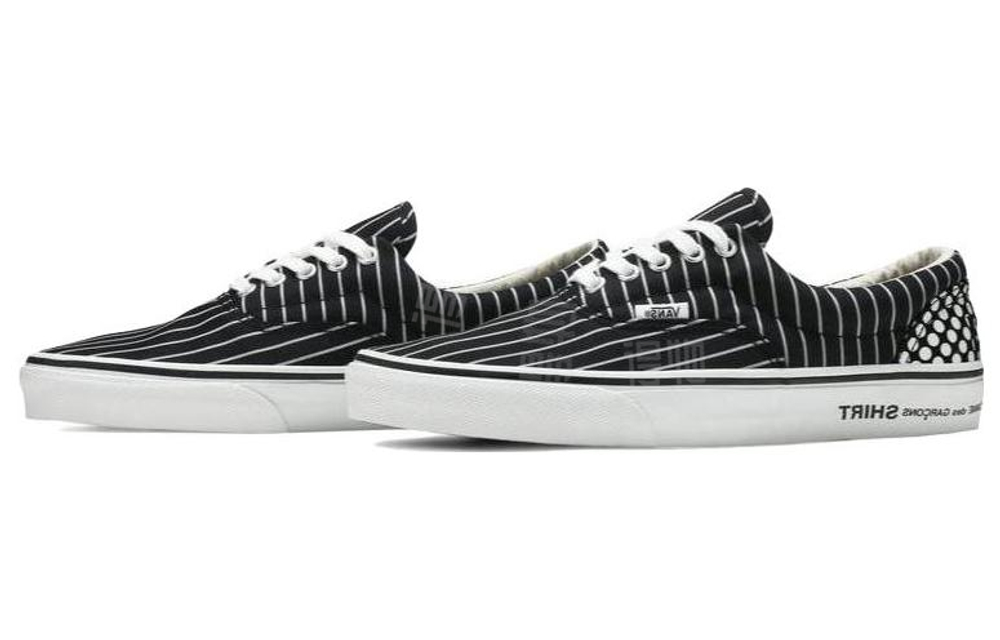 Supreme X Cdg X Vans Era Pinstripe