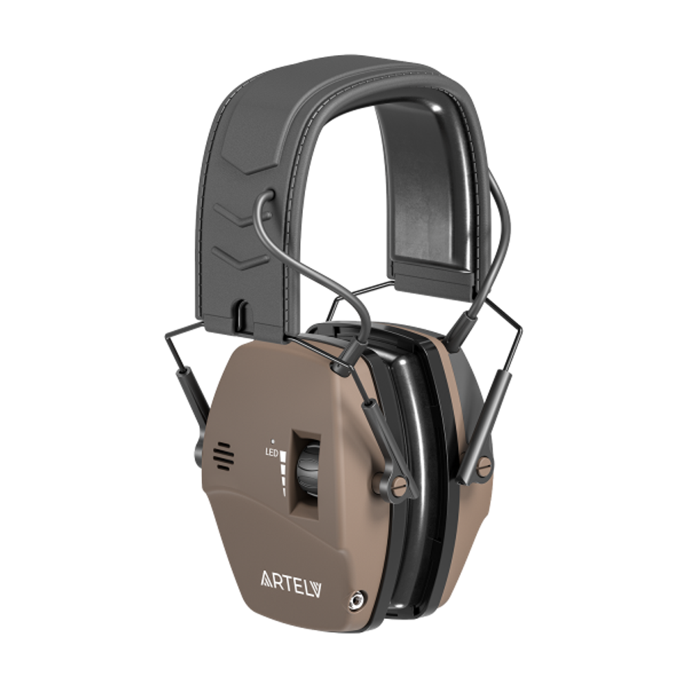 Активные наушники ARTELV КРЕЧЕТ Коричневые