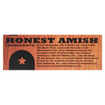 Honest Amish, Сильная фиксация, темный Воск для бороды, 60 мл (2 унции)