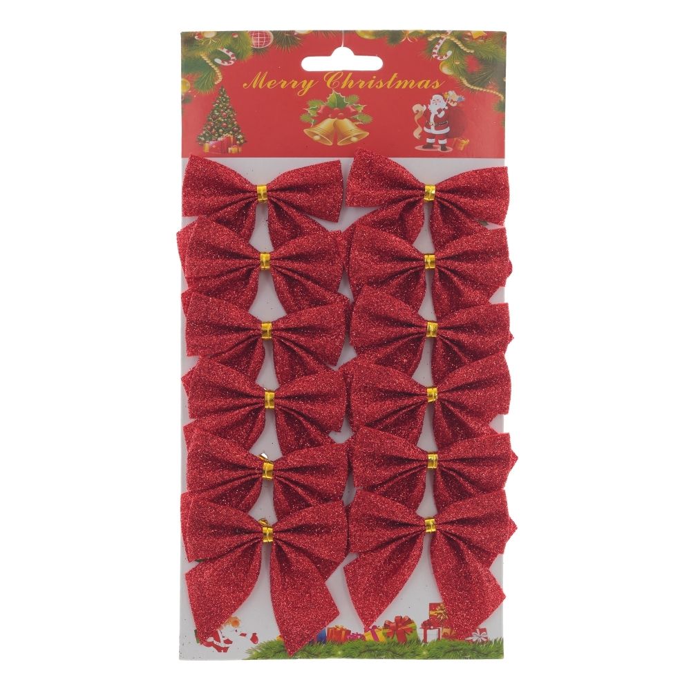 GAEM Набор из 12шт Изделие декоративное "Бант", L14W1 H24 см, 5в.