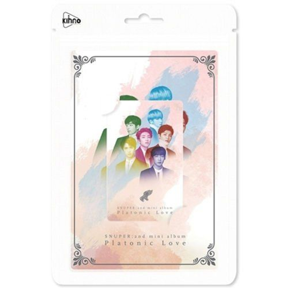 Альбом SNUPER - PLATONIC LOVE 2nd Mini Album KIHNO Card