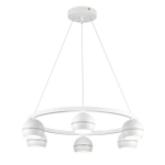 8254/6 COMFI LN25 204 белый, металл Светильник подвесной LED GX53 6*7W 220V LUAZANA