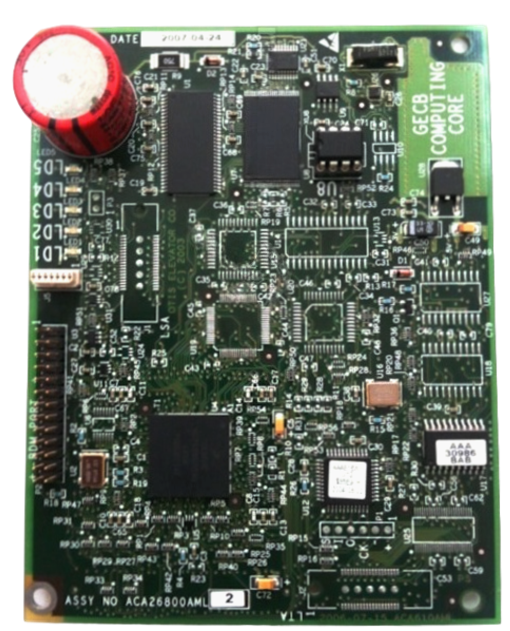 Главная процессорная плата GECB тип AML2 (для GCS222) OTIS.