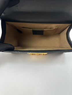 Сумка Gucci Black Leather Small Padlock