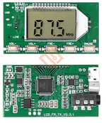 FM модуль  передатчик 7-108 мГц 3 В-5В