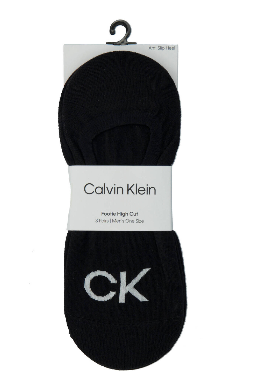 носки 3 пары Calvin Klein - черный(701218723)