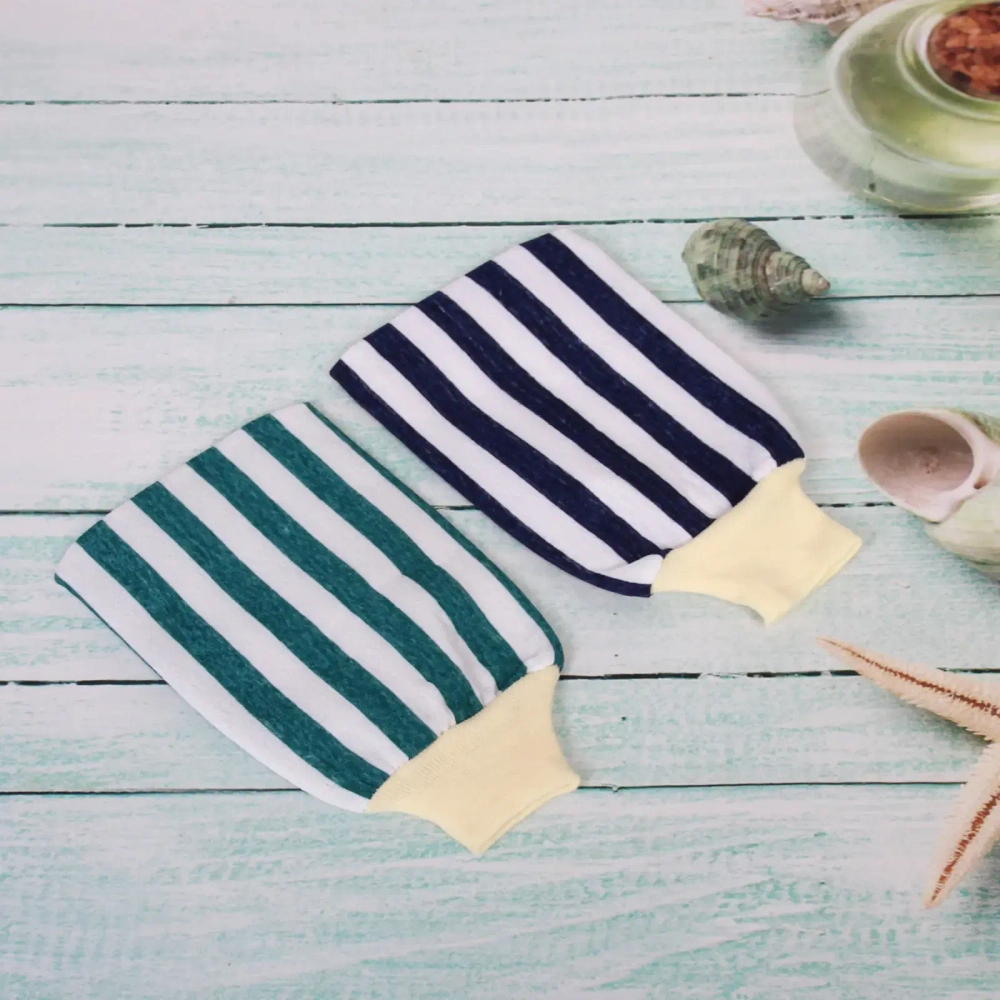 Мочалка-варежка для тела скрабирующая «Ультрамарин - Каската»,цвет микс, 16*22см