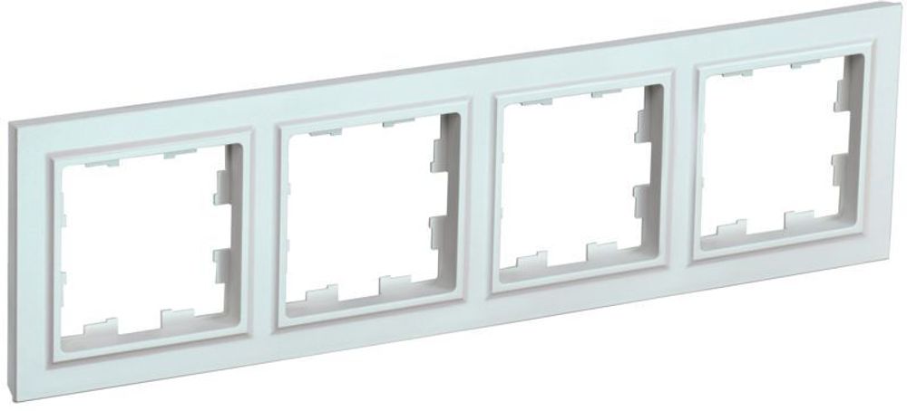 Рамка 4-м BRITE РУ-4-БрЖ жемчуж. IEK BR-M42-K36 Рамка 4-м BRITE РУ-4-БрЖ жемчуж. IEK BR-M42-K36