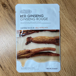 Маска для лица The Face Shop Real Nature Red Ginseng тканевая с экстрактом красного женьшеня 20 г