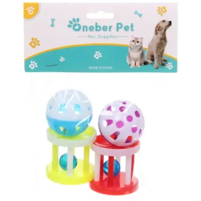 Игрушки в наборе 4шт «МУРОЧКИН», цвет микс