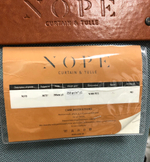 Портьерная ткань dimout двусторонний под рогожку Nope арт. 30737 (высота 295 см, Турция)
