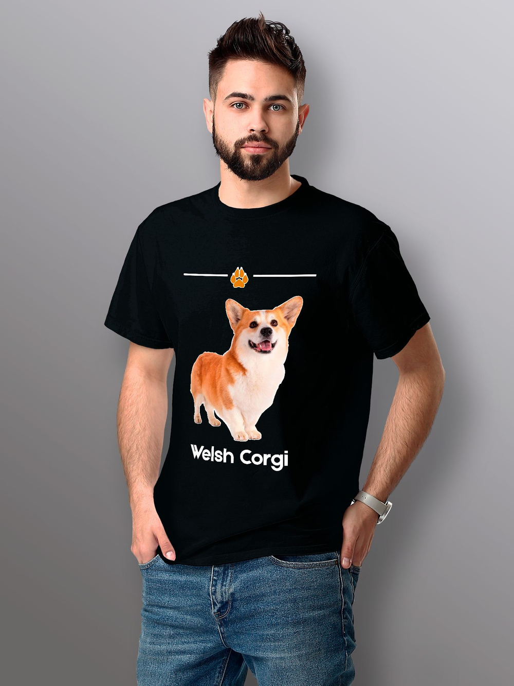 Футболка вельш-корги