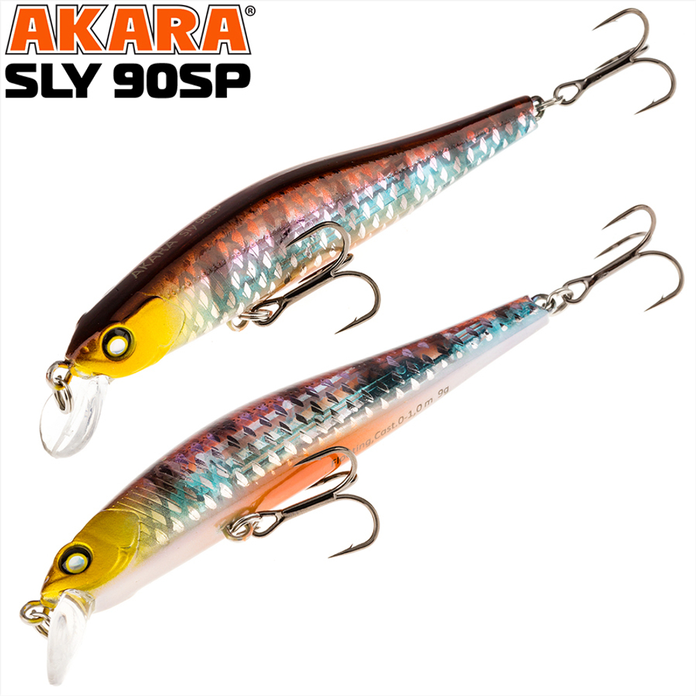 Воблер Akara Sly 90SP 9 гр. (1/3 oz 3,5 in) A209