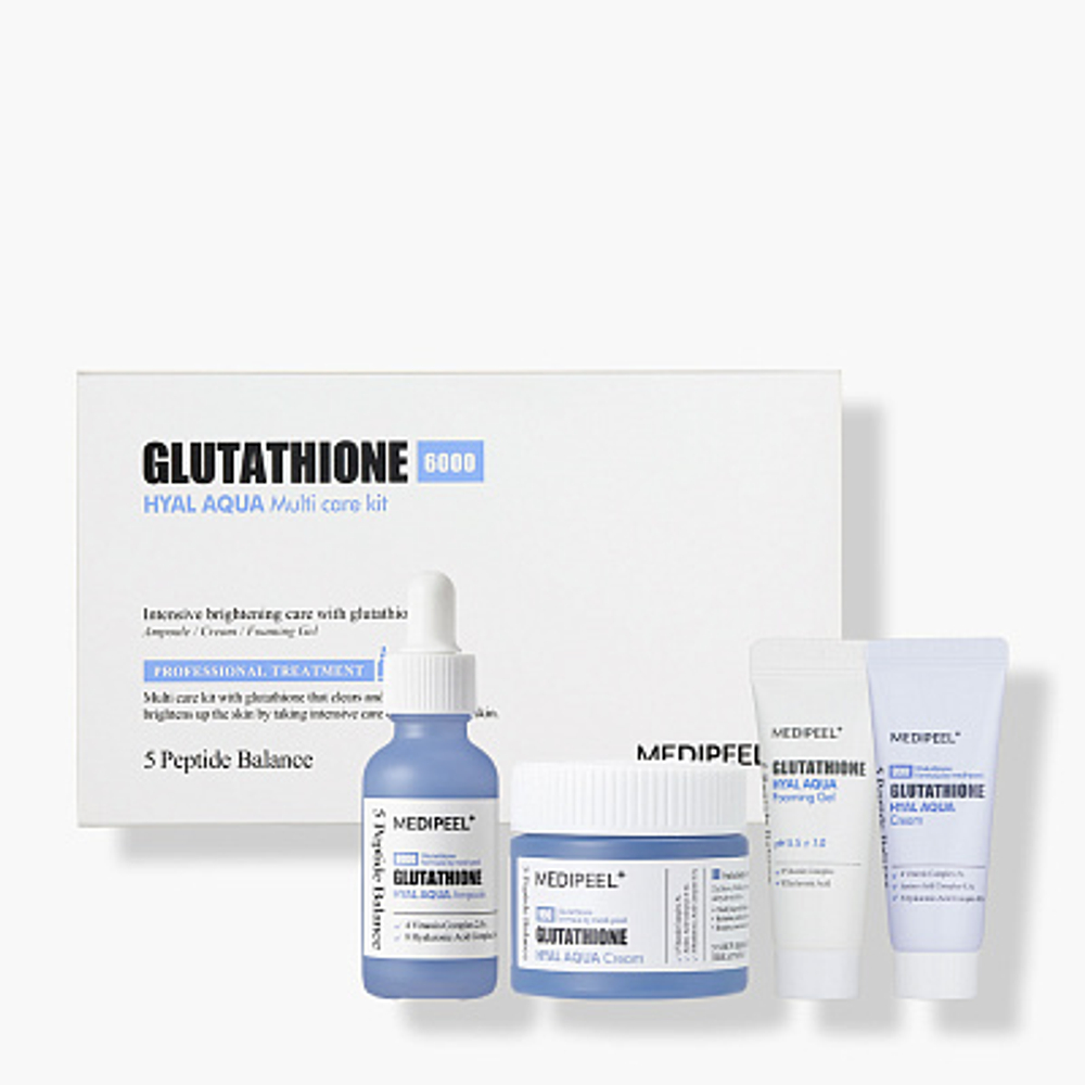 [MEDI-PEEL] Glutathione Hyal Aqua Multi Care Kit - Набор для лица с глутатионом (30ml+50ml+15ml*2)