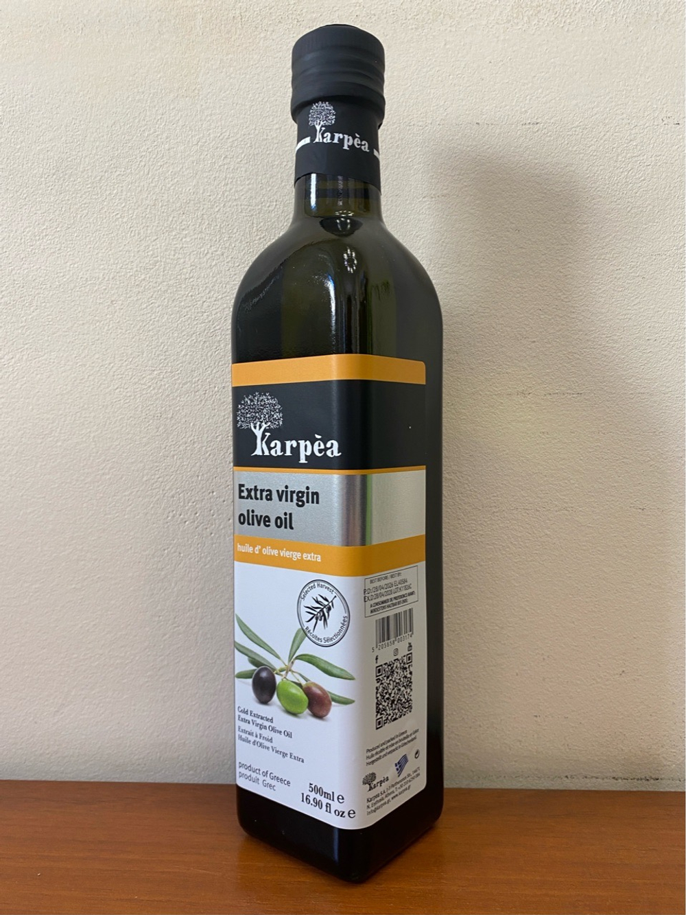 Оливковое масло Karpea Classic Extra Virgin 0.5 л, Греция
