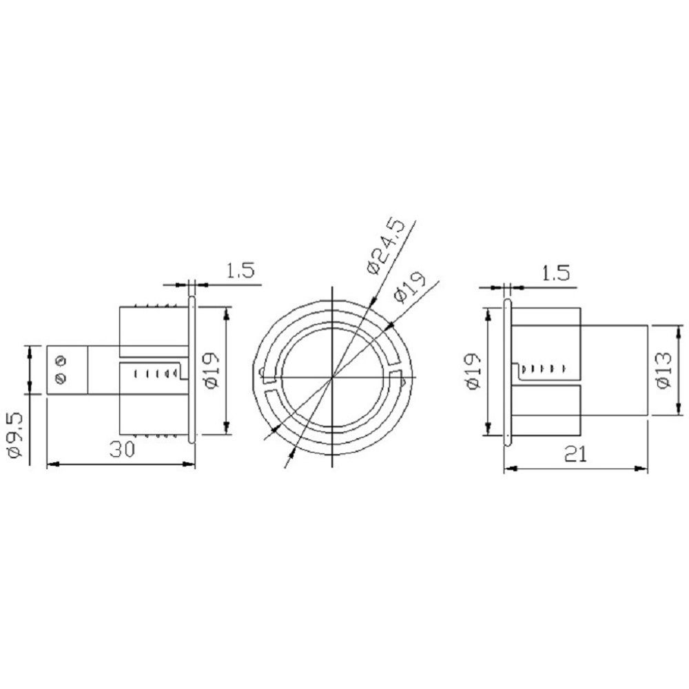 Извещатель магнитоконтактный ST-DM031NC-BR