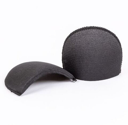 В(ОВ)-25 плечевые накладки втачные обшитые, цв.черный