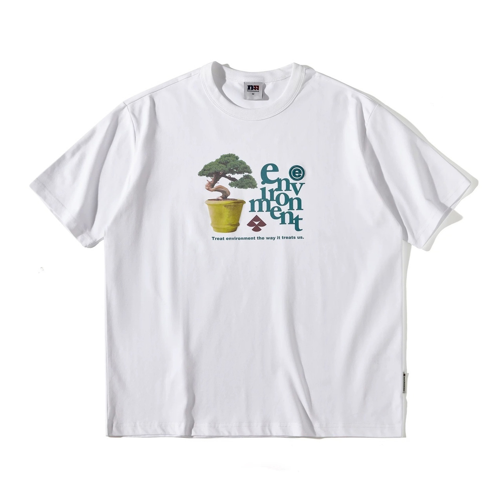 Футболка Nothomme Environment White