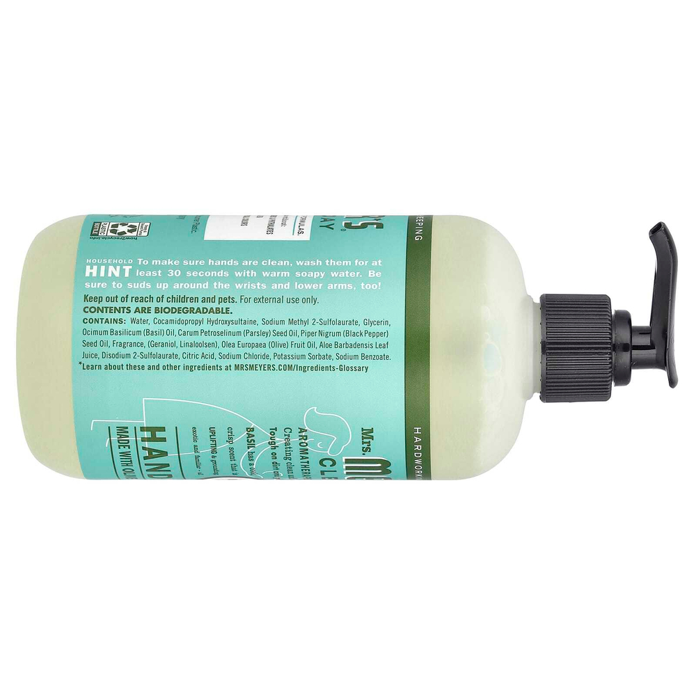 Mrs. Meyers Clean Day, Мыло для рук, с запахом герани, 370 мл (12,5 жидк. унции)