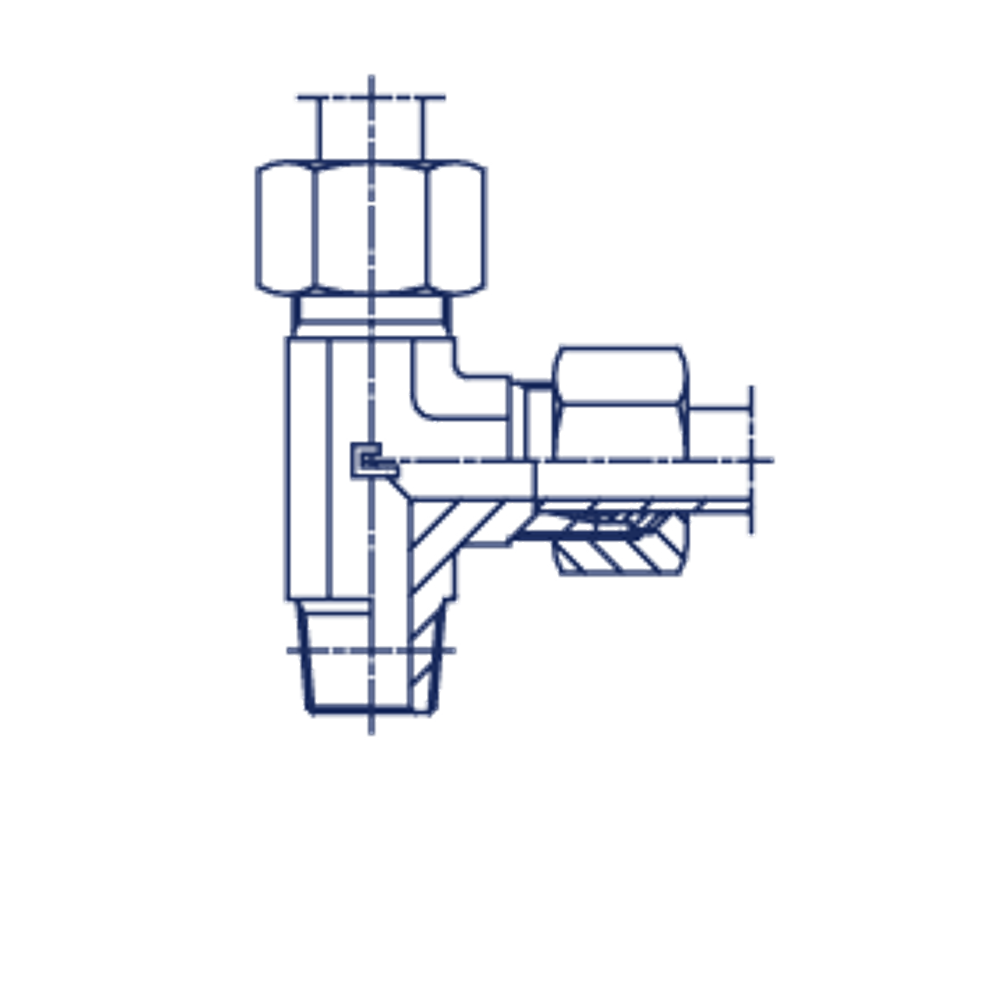 Штуцер FLC DL10 NPT1/4" (в сборе)