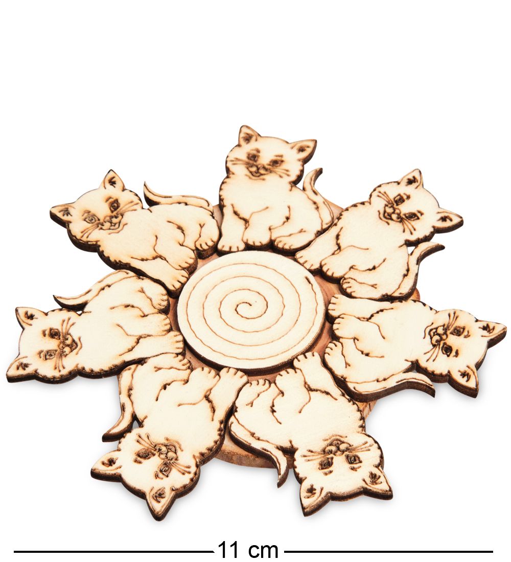 Народные промыслы ДР- 49/10 Подставка под горячее 110х10мм