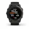 Garmin epix Pro (Gen 2) Sapphire Edition 51 мм, титановый угольно-серый, DLC, черный силиконовый ремешок