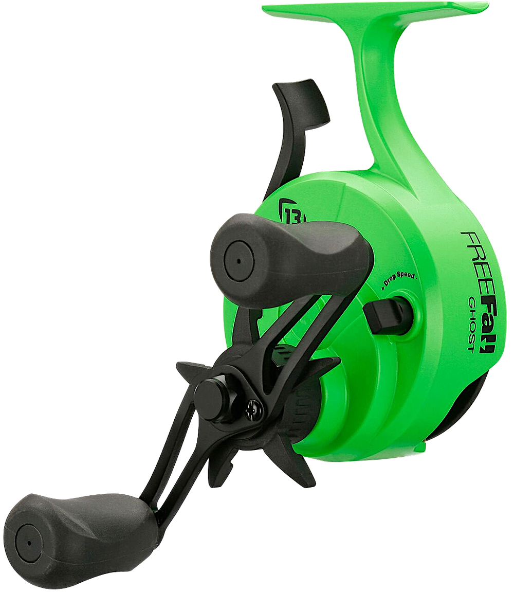 Катушка 13 Fishing Black Betty Free Fall Ghost Gear Ratio bb3+1 (2.5:1) BBFFGWRP2.5-LH  Вес 187г 0.16мм-91м Нагр.3.5кг 48см/об