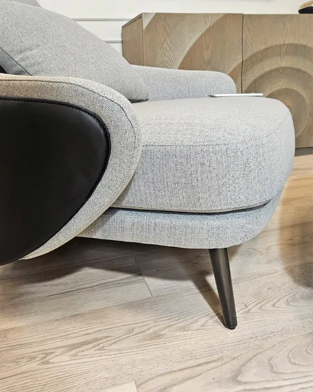 Кресло с оттоманкой Angie