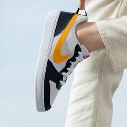 Женские кроссовки Nike Court Borough Low Recraft 'White Navy Gold' HJ3482-071