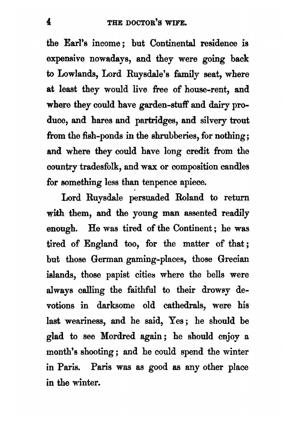 The doctor's wife / Жена доктора. Volume 2 / Том 2. | M.E. Braddon