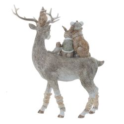 GAEM Фигурка декоративная "Олень", L20 W9 H24 см