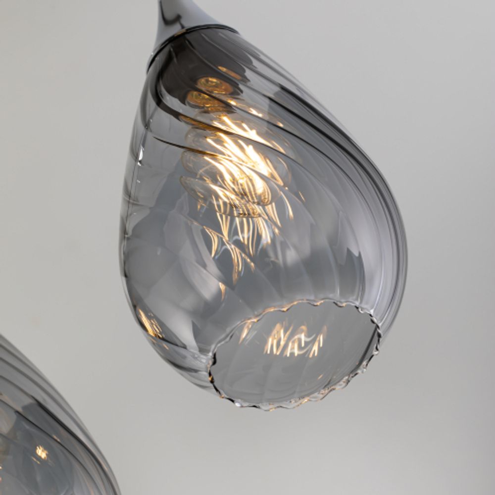 Светильник подвесной (подвес) Rivoli Lily 9122-203 3 х Е27 40 Вт модерн потолочный | Rivoli