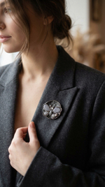 Брошь бабочка