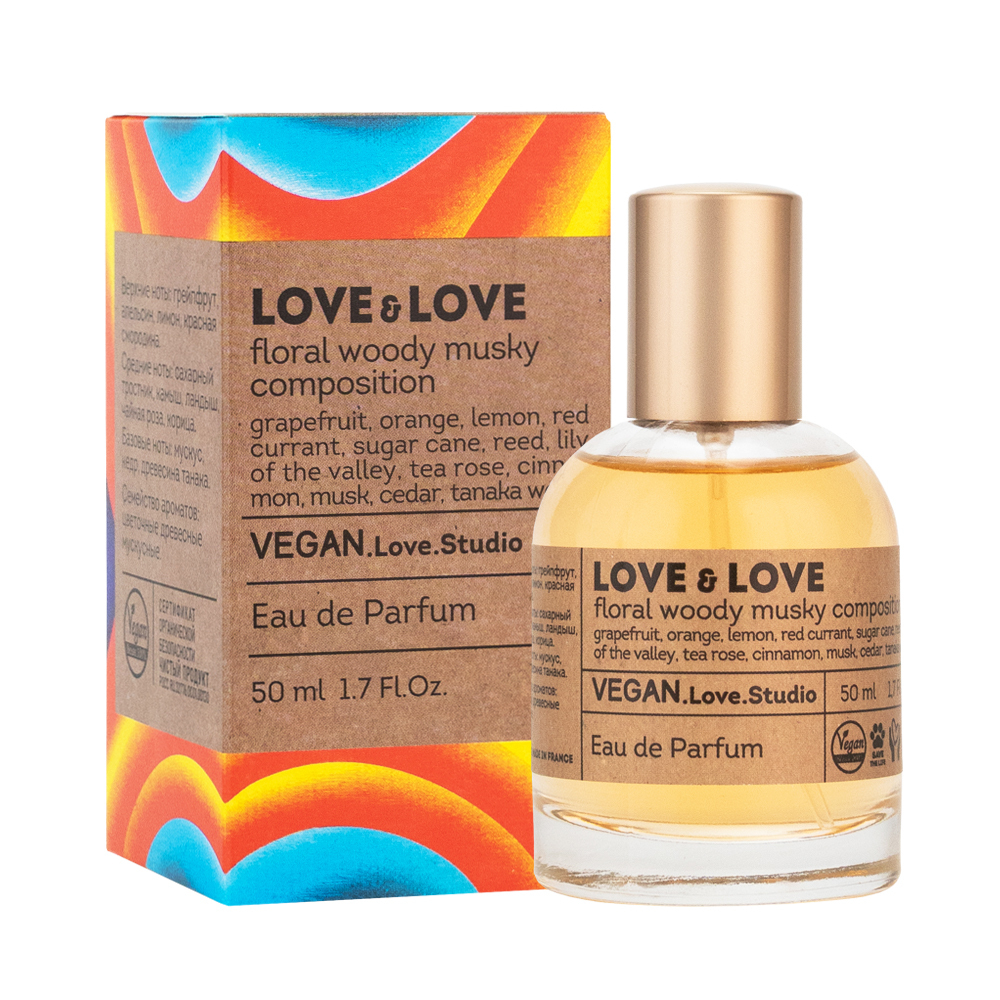 Вода парфюмерная Vegan Love Studio Love &amp; Love (Веган Лав Студио Лав Энд Лав) – 50ml for women