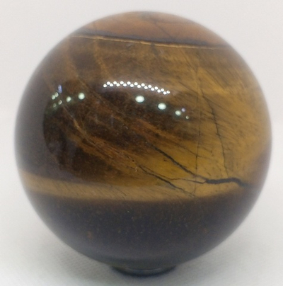 Сувенирный шар из тигрового глаза