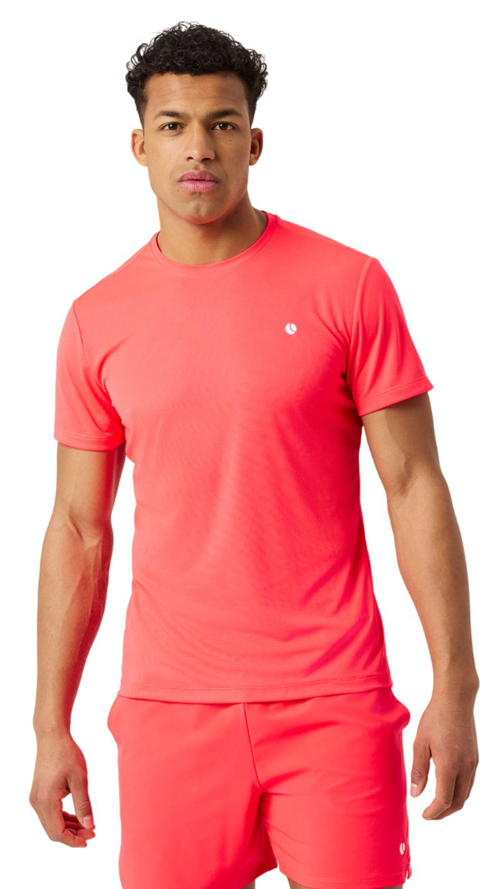 Мужская теннисная футболка Bjorn Borg Ace Light - diva pink