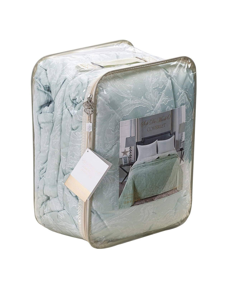 Покрывало 160х220 Sofi De MarkO Ингрид изумруд