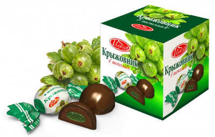 Конфеты "Крыжовник в шоколаде" 260г. Идеал