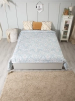 Одеяло лен двуспальное 172 х 205 утепленное зимнее льняное