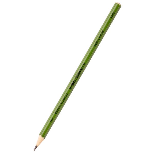 Карандаш чернографитный KOH-I-NOOR 1696, HB, зеленый корпус