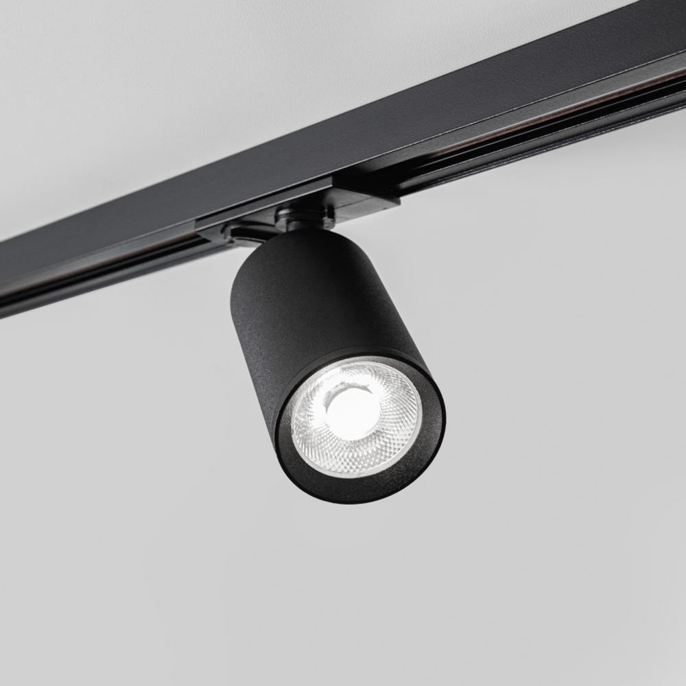 Однофазный светодиодный трековый светильник MKL-1-12W4K-B Черный 12 Вт 900 лм 4000 К 36° CRI>90