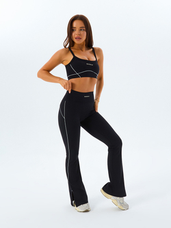 Брюки клёш SIA черные