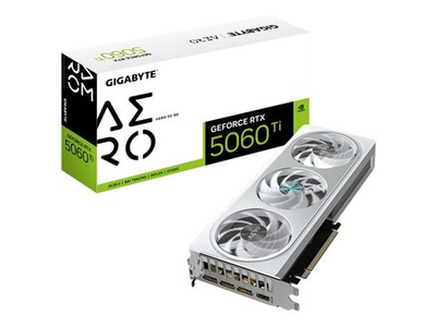 Видеокарта Gigabyte Nvidia GeForce RTX 5060 Ti AERO [GV-N506TAERO OC-8GD]