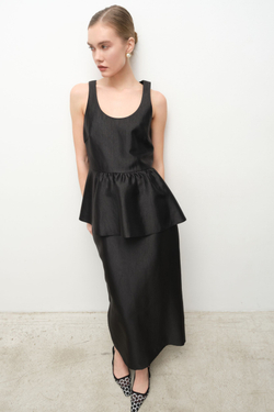 Юбка карандаш сияющая