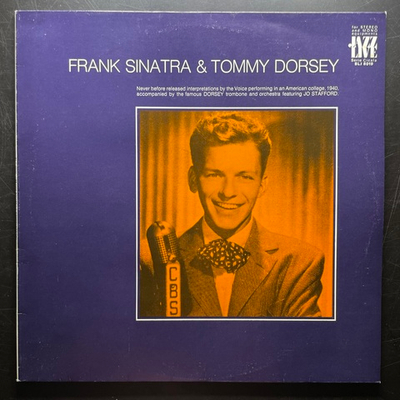 Frank Sinatra & Tommy Dorsey ‎– Frank Sinatra & Tommy Dorsey (Италия 1976г.)